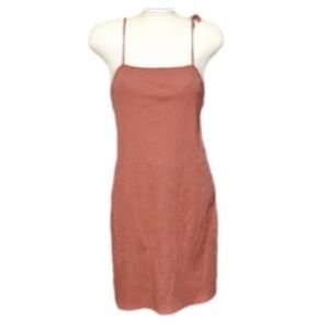 Wild Fable Midi Sleeveless Dress Brown